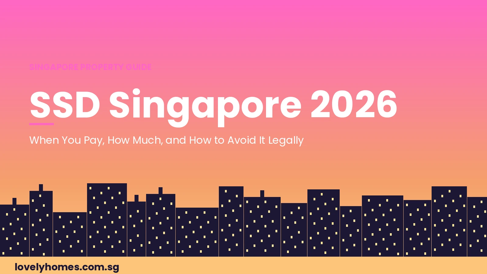 Seller's Stamp Duty Singapore 2026 — guide cover