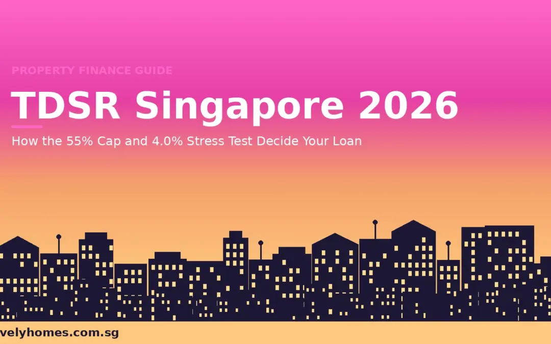 TDSR Singapore 2026: How the 55% Cap and 4.0% Stress Test Decide Your Home Loan