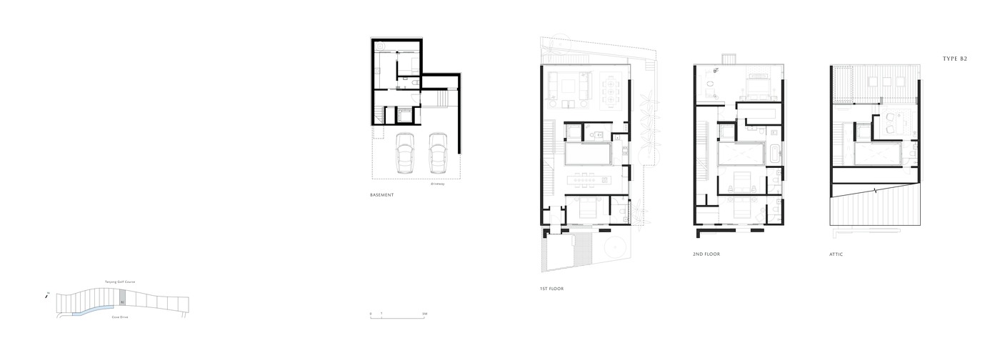 The Green Collection Type B2 Villa Plan floor plan