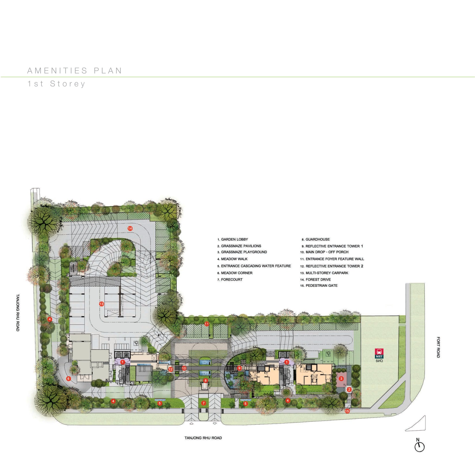 The Line @ Tanjong Rhu source site and location context plan