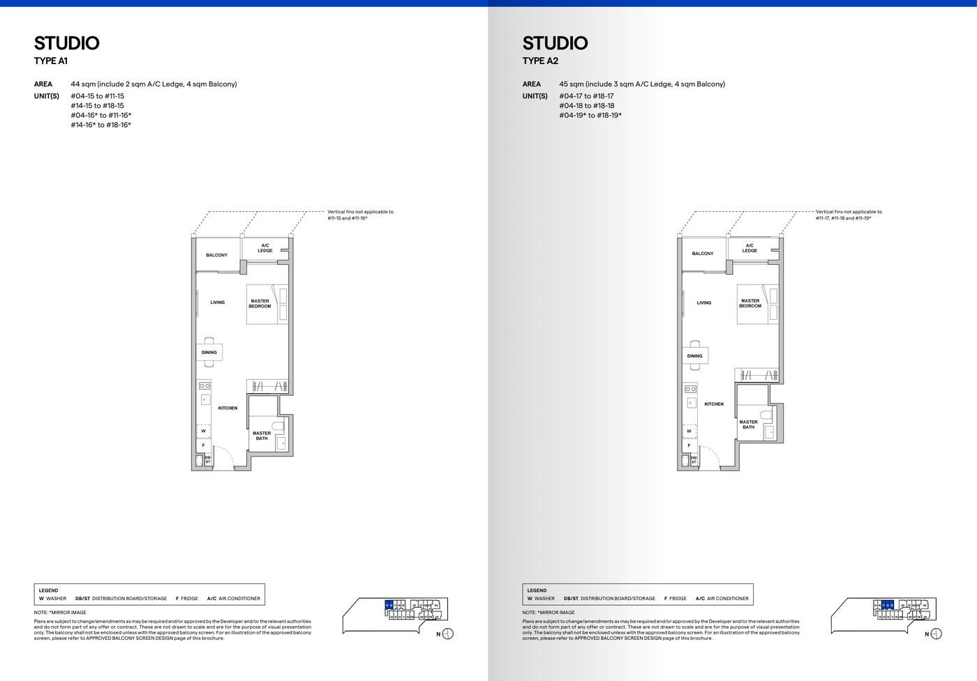 TMW Maxwell Flip / Switch Type A1 floor plan
