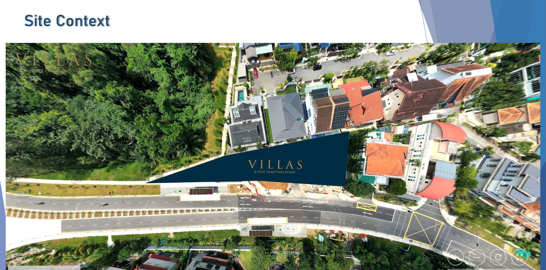 VILLAS @ OLD TAMPINES ROAD source site and location context plan