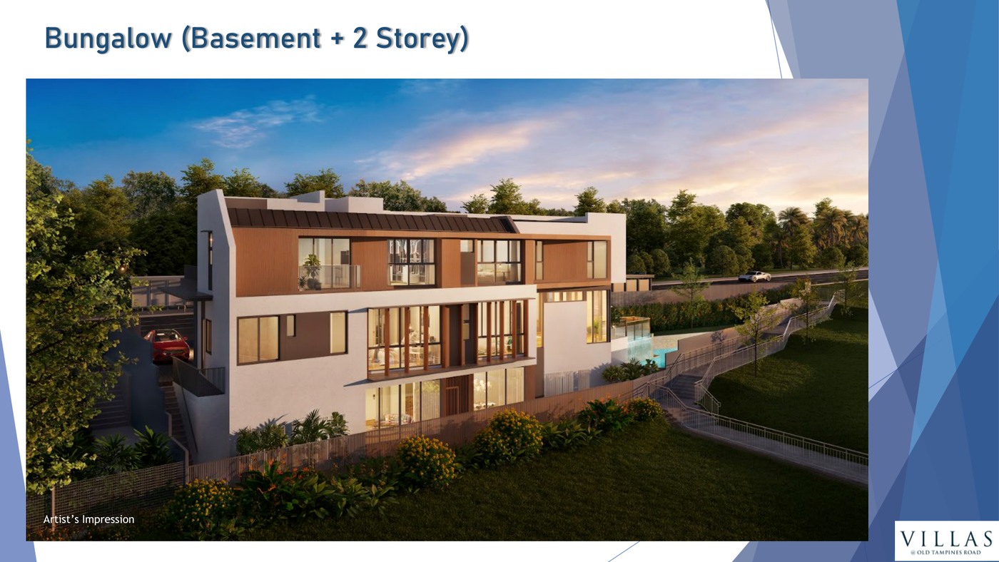 VILLAS @ OLD TAMPINES ROAD Bungalow Elevation floor plan