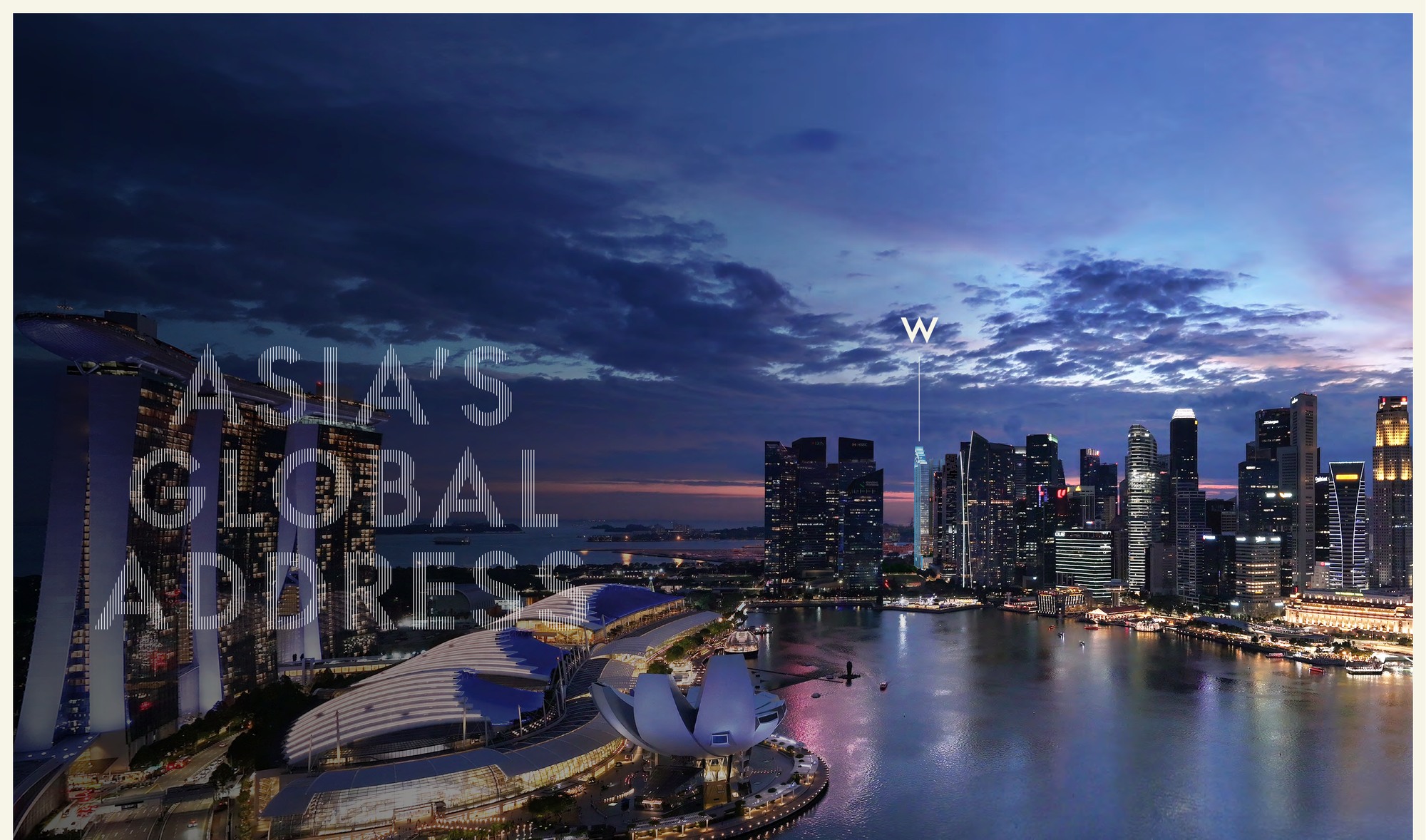 W Residences Marina View - Singapore exterior artist impression