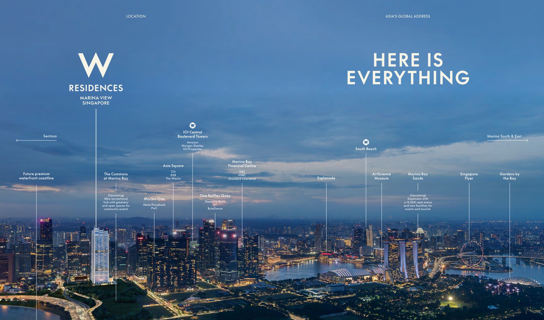 W Residences Marina View - Singapore clean development gallery image 1