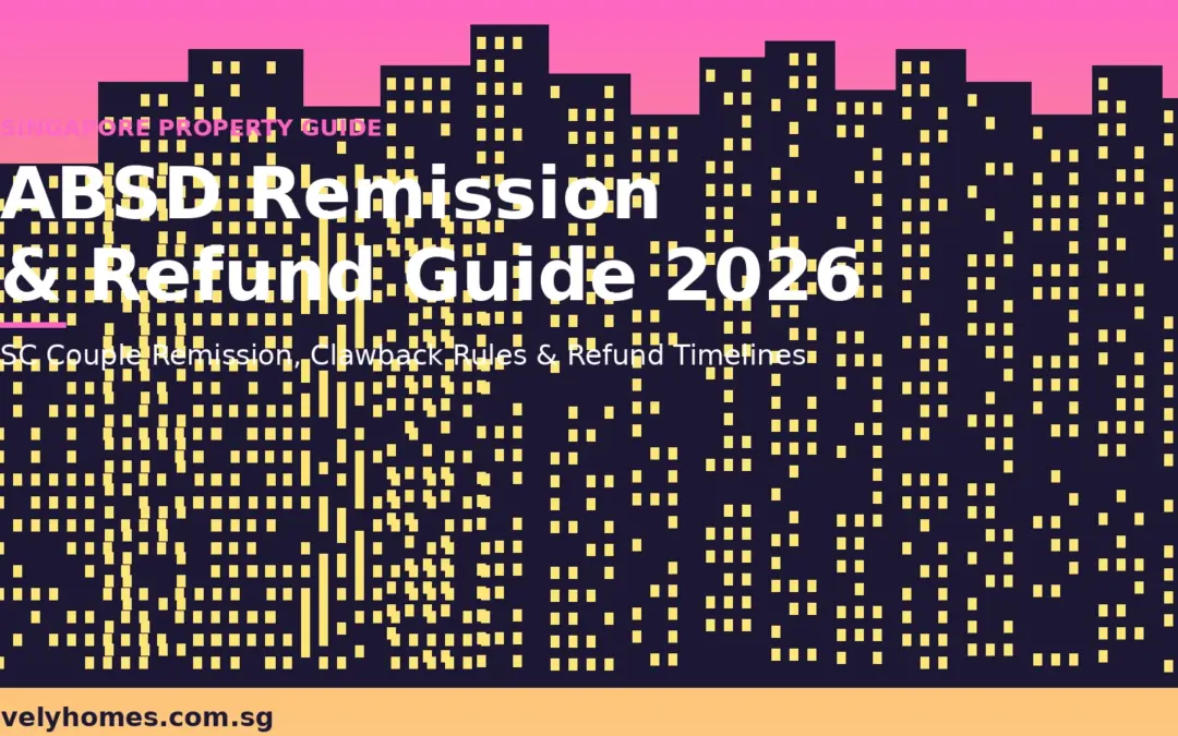 Singapore ABSD Remission and Refund Guide 2026: SC Couple Scheme, 6-Month Window and Clawback Rules