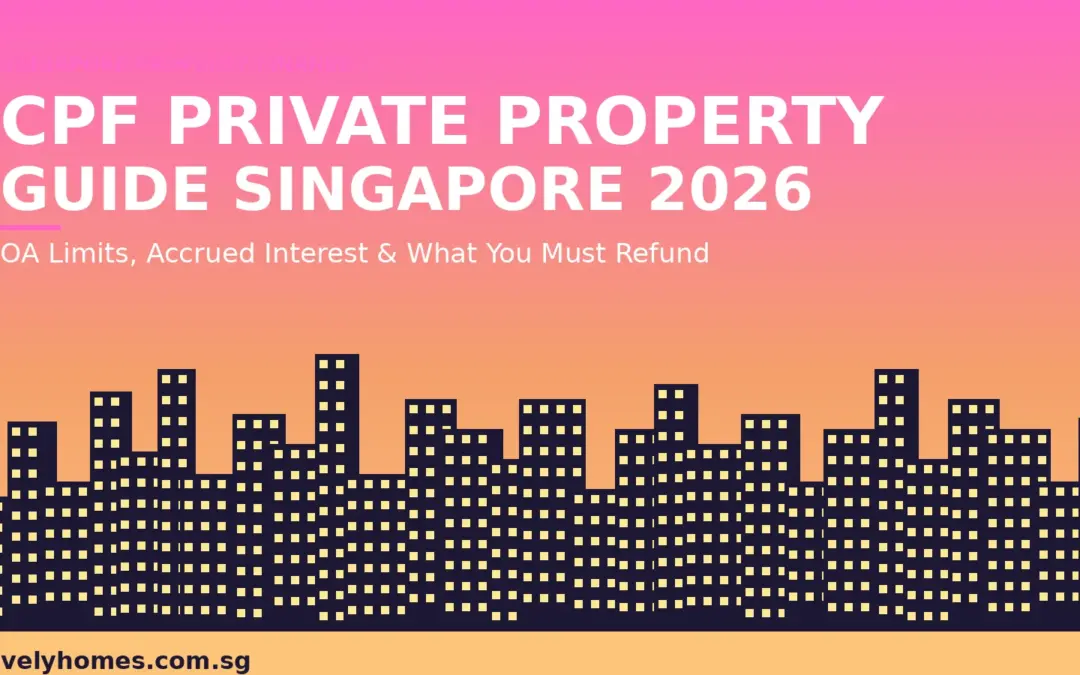 Using CPF to Buy Private Property in Singapore 2026: OA Limits, Accrued Interest and What You Must Refund