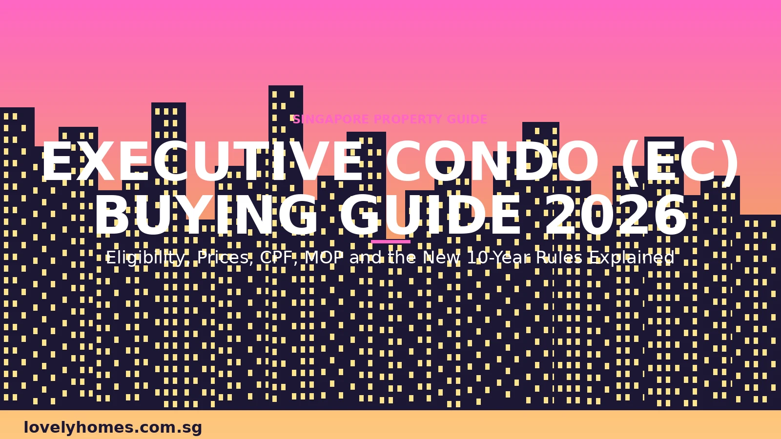 Singapore executive condo EC buying guide 2026 hero image