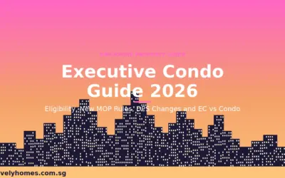 Singapore Executive Condo Guide 2026: Eligibility, New MOP Rules and EC vs BTO vs Condo