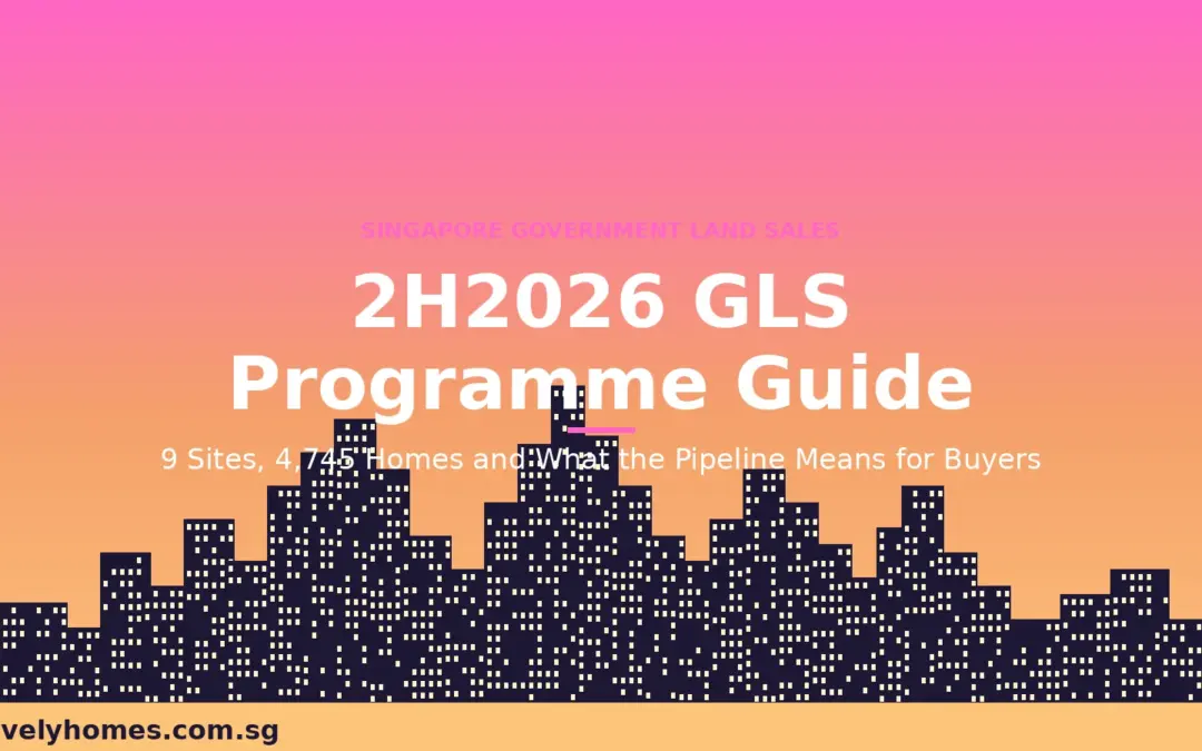 Singapore 2H2026 GLS Programme Guide: 9 Sites, 4,745 New Homes and What the Pipeline Means
