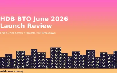 HDB BTO June 2026 Launch Review: 6,952 Units Across 7 Projects Including Bishan’s First Flats in 40 Years