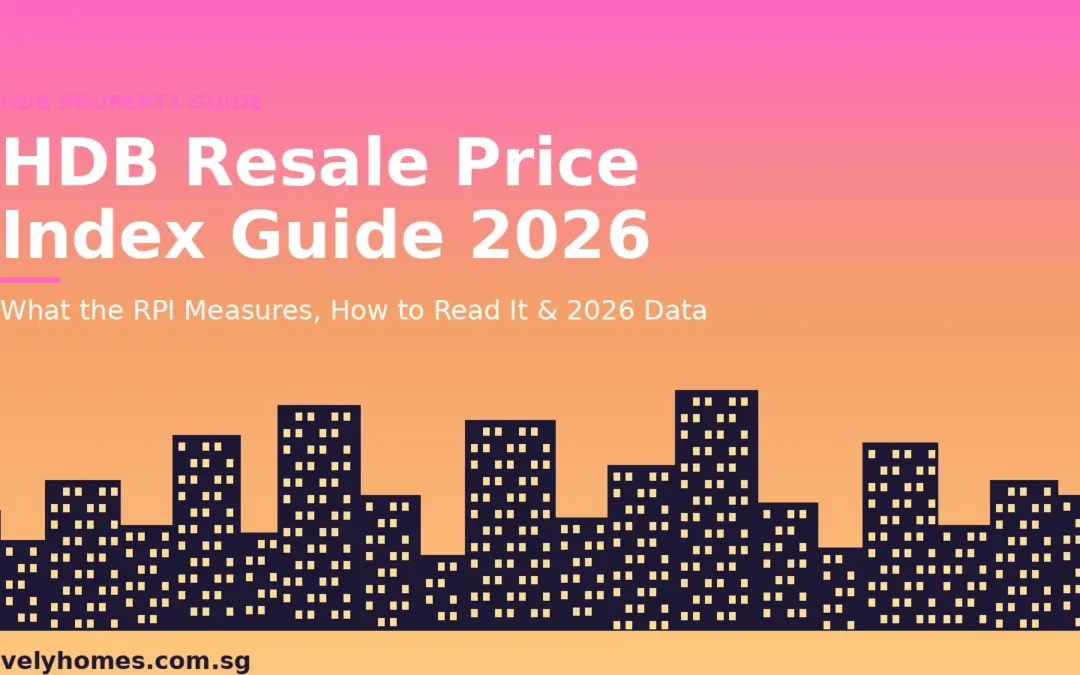 Singapore HDB Resale Price Index Guide 2026: What the RPI Measures, How to Read It and Q1 2026 Data