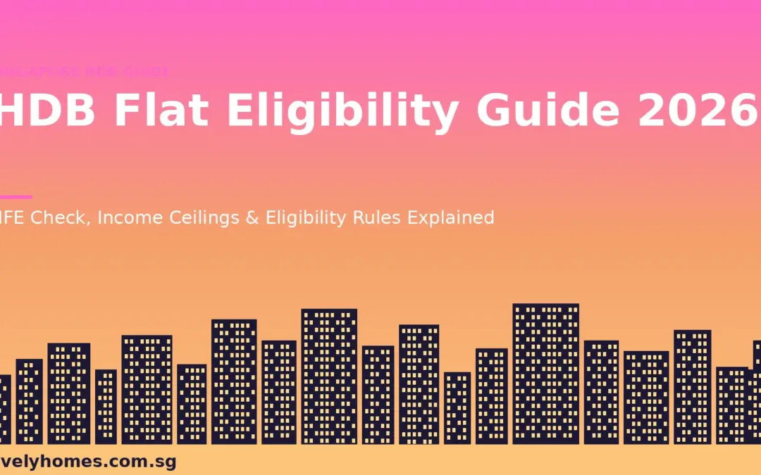 Singapore HDB Flat Eligibility Guide 2026: HFE Check, Income Ceilings and What Qualifies You
