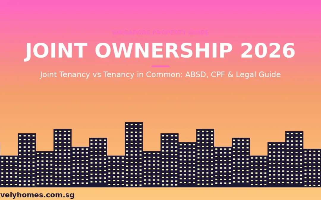 Singapore Joint Property Ownership Guide 2026: Joint Tenancy vs Tenancy in Common Explained