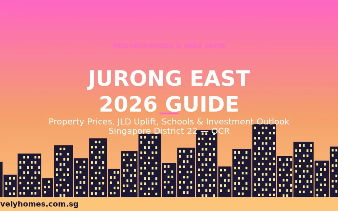 Jurong East Neighbourhood Guide Singapore 2026: Property Prices, JLD Uplift, Schools and Investment Outlook