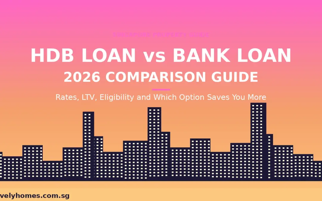 HDB Loan vs Bank Loan Singapore 2026: Rates, LTV, Eligibility and Which Saves You More