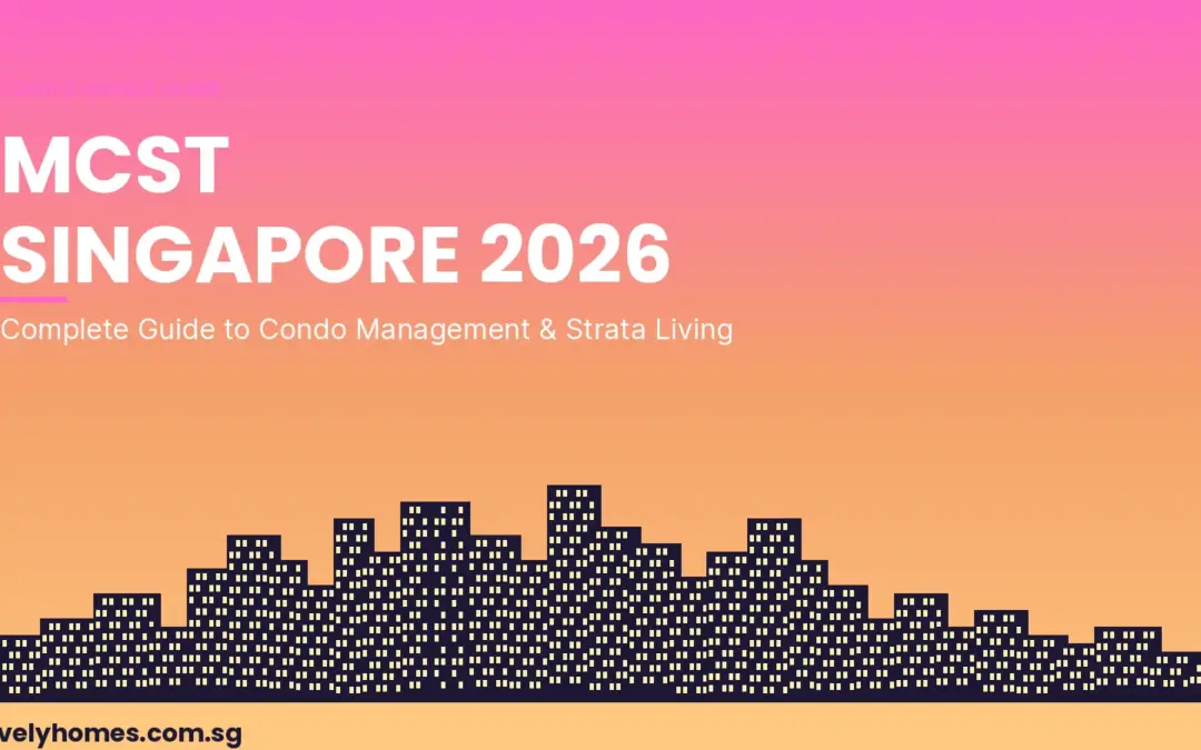 Singapore Condo MCST Guide 2026: Maintenance Fees, AGM, By-Laws and Your Rights as a Subsidiary Proprietor