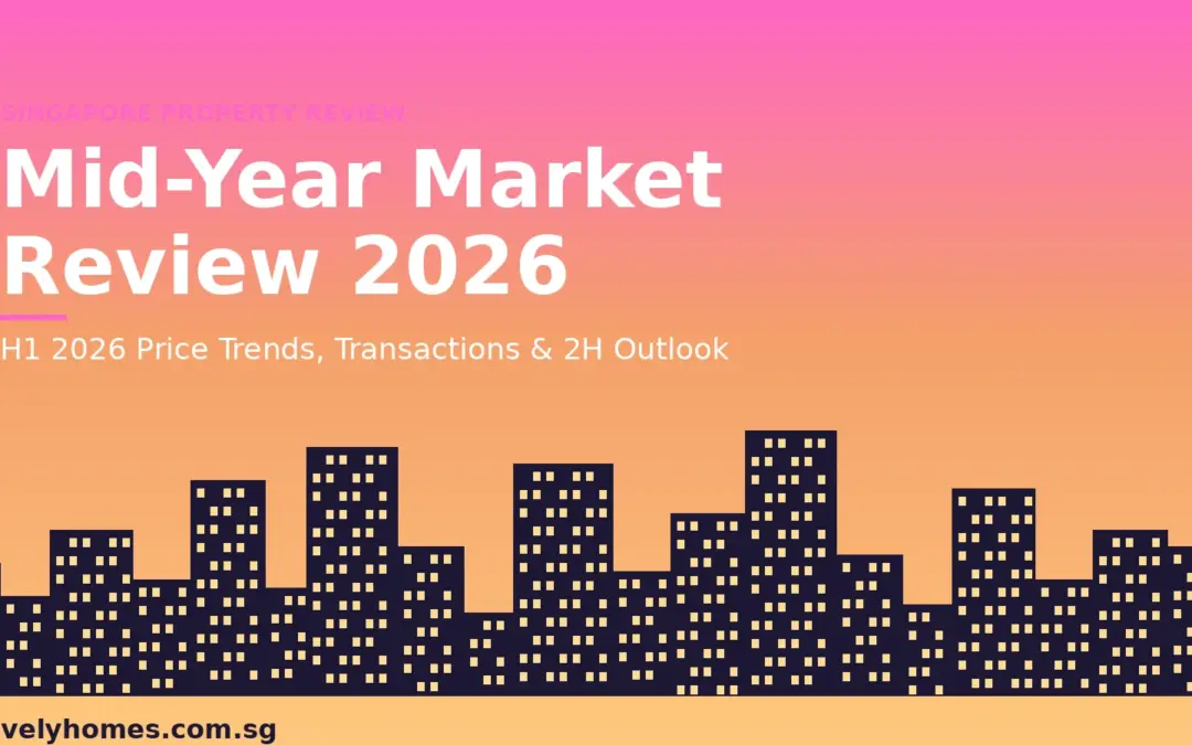 Singapore Property Market Mid-Year Review 2026: H1 Results, Price Trends and 2H Outlook