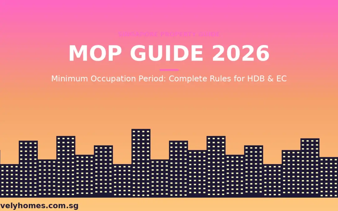 Singapore Property MOP Guide 2026: HDB Minimum Occupation Period Rules Explained