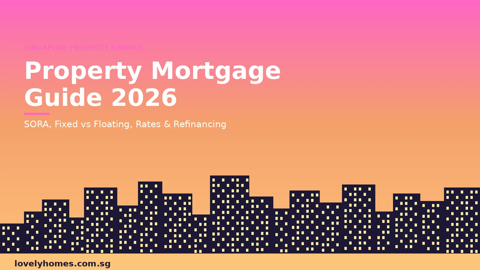 Singapore property mortgage guide 2026 SORA fixed floating — LovelyHomes