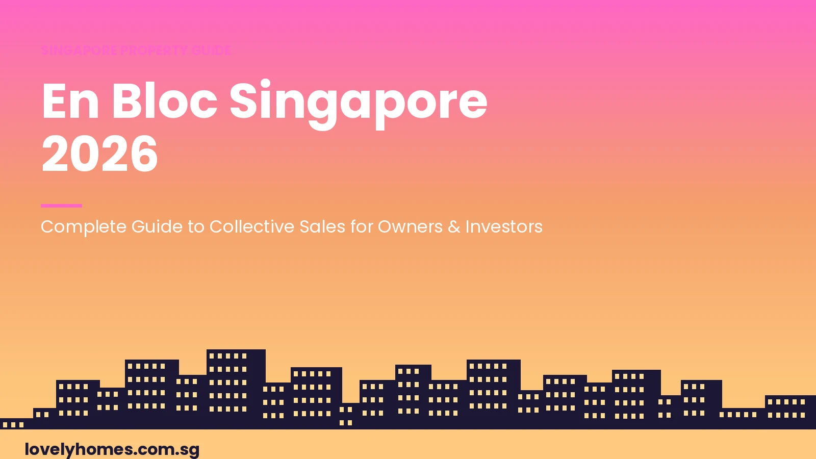 En bloc collective sale Singapore 2026 guide hero image