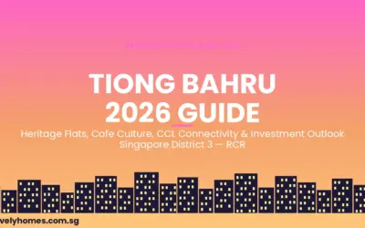Tiong Bahru Neighbourhood Guide Singapore 2026: Heritage Flats, Café Culture & Property Investment