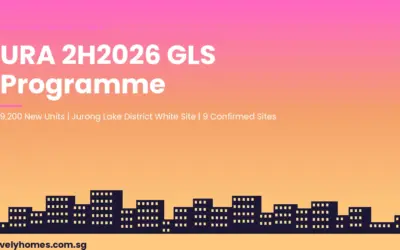 URA 2H2026 GLS Programme: 9,200 New Units, Jurong Lake District White Site and What It Means for Buyers