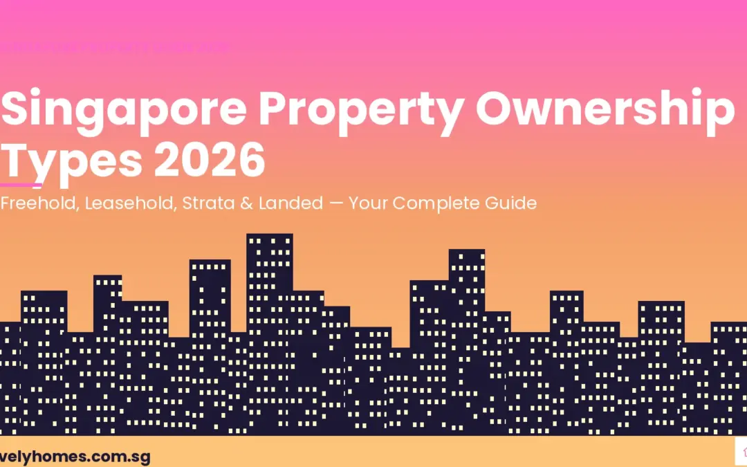 Singapore Property Ownership Types 2026: Freehold, Leasehold, Strata & HDB Explained