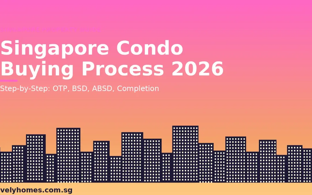 Singapore Condo Buying Process 2026: Step-by-Step from Offer to Keys — OTP, BSD, ABSD and Completion