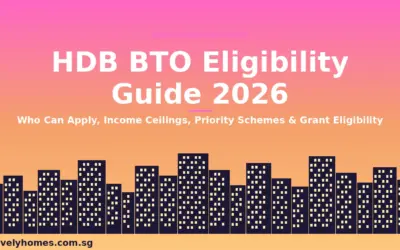 Singapore HDB BTO Eligibility Guide 2026: Who Can Apply, Income Ceilings, Priority Schemes and CPF Grants