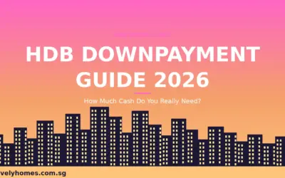 Singapore HDB Downpayment Guide 2026: How Much Cash Do You Need?