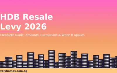 HDB Resale Levy Singapore 2026: Amounts, Who Pays, Exemptions and How It Works