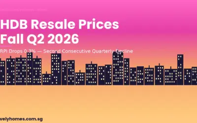 HDB Resale Prices Fall for Second Consecutive Quarter in Q2 2026: RPI Slips to 202.7