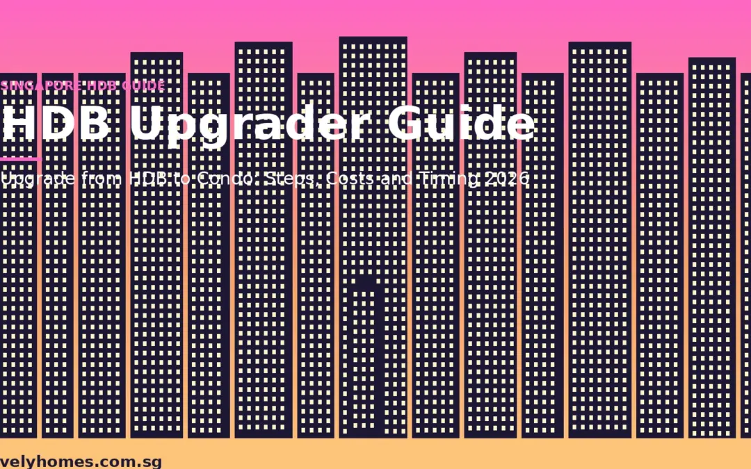 Singapore HDB Upgrader Guide 2026: Steps, Costs, ABSD Remission and Timing