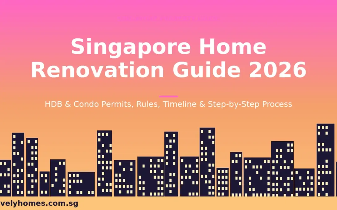 Singapore Home Renovation Guide 2026: HDB Permits, APEX System, Condo Rules and Step-by-Step Process