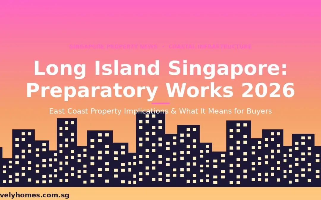 Long Island Singapore Preparatory Works 2026: What It Means for East Coast Property