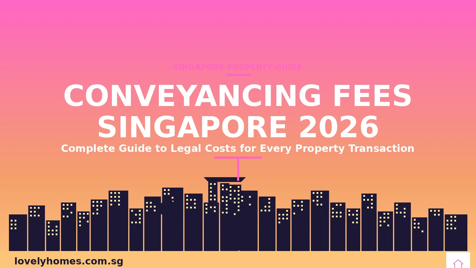 Singapore conveyancing fees guide 2026 — hero showing legal costs for property transactions