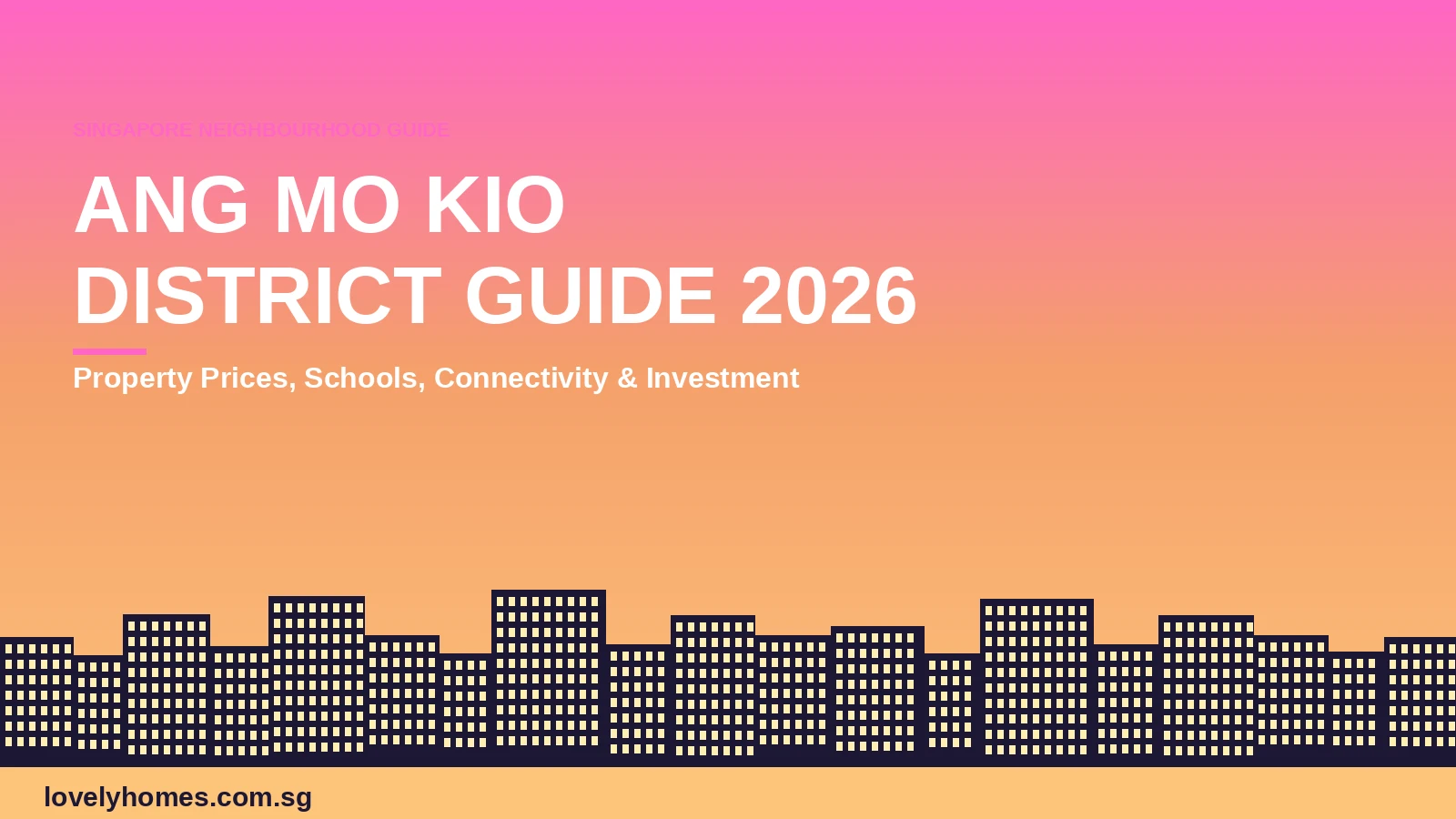 Ang Mo Kio neighbourhood property guide 2026 — AMK HDB resale prices schools MRT