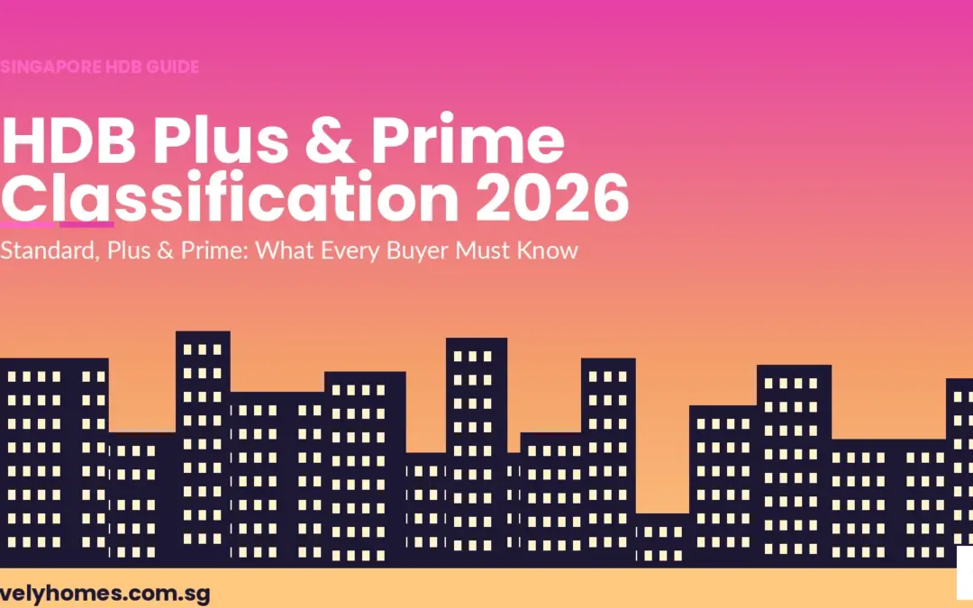 Singapore HDB Plus & Prime Classification Guide 2026: Standard, Plus and Prime Explained