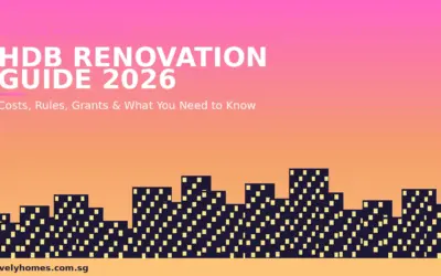 Singapore HDB Renovation Guide 2026: Costs, Rules, Timeline and Grants