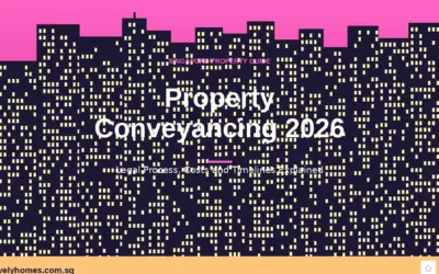 Singapore Property Conveyancing Process Guide 2026: Legal Fees, Timeline and Due Diligence