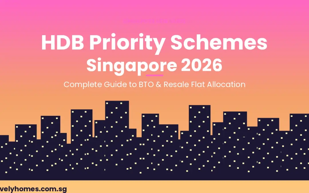 Singapore HDB Priority Schemes Guide 2026: PPS, MCPS, TCPS, MGPS and Singles Explained