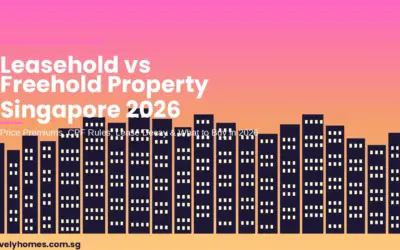 Singapore Leasehold vs Freehold Property Guide 2026: Price Premiums, CPF Rules and What to Buy