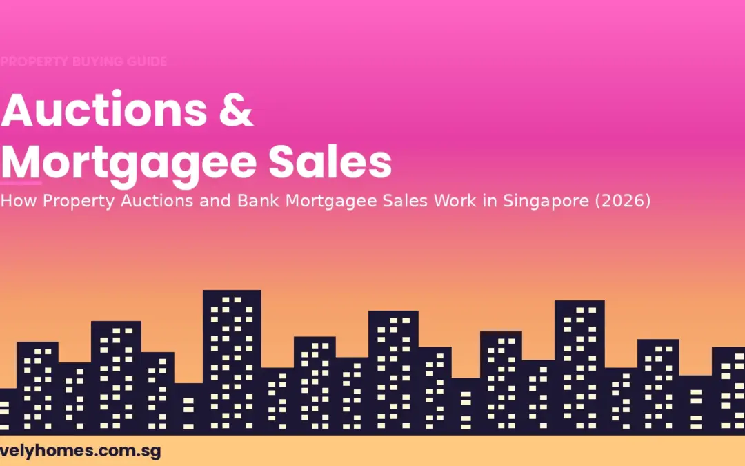 Singapore Property Auction & Mortgagee Sale Guide 2026: How Bank Repossession Sales Really Work