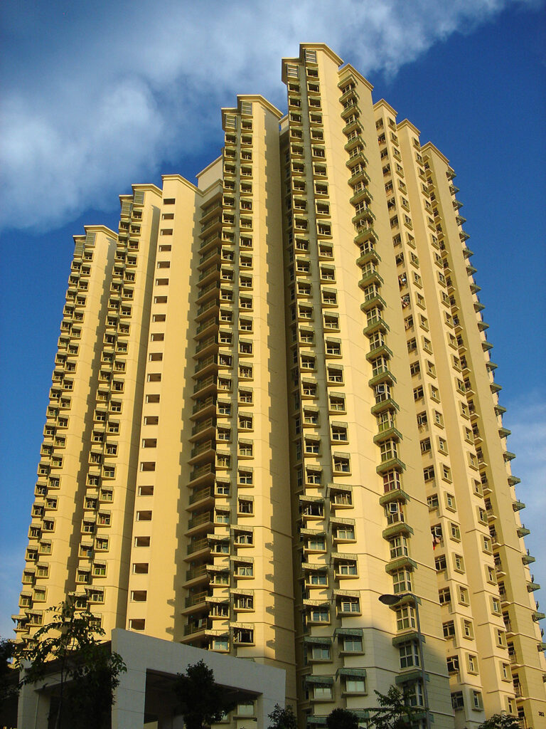 Housing and Development Board flats, Bukit Batok West Avenue 5, Singapore - 20050528