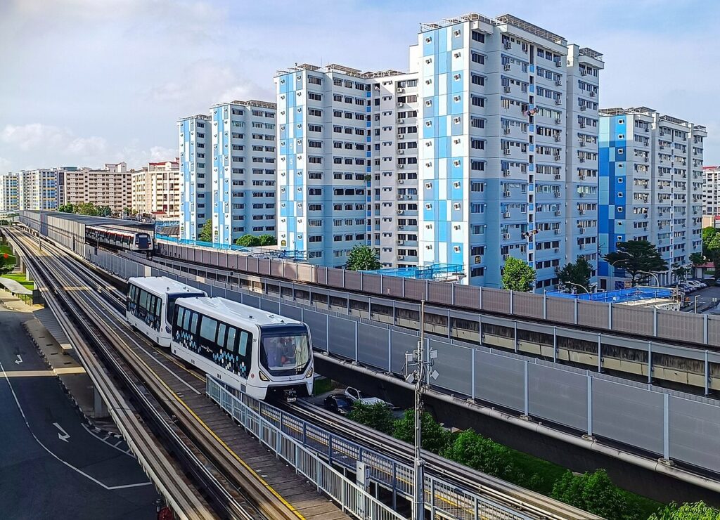 View of HDBs in Choa Chu Kang 202501