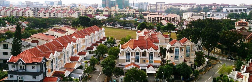 Terraced houses at Serangoon Terrace, Singapore